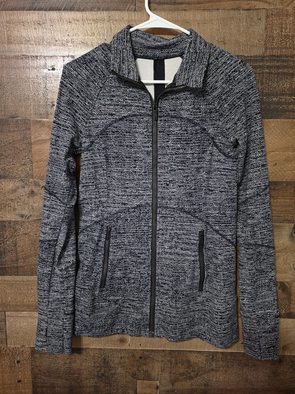 lululemon Black and Gray Full-Zip Define Jacket